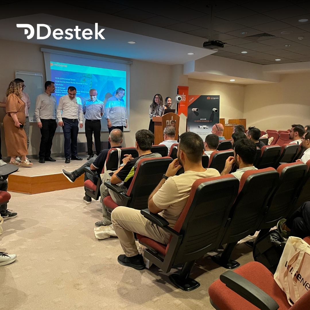 Destek ve Hanwha Vision İş Birliğiyle Gerçekleştirilen Seminerimizi Başarıyla Tamamladık !